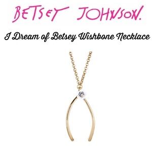 I Dream of Betsey Wishbone Necklace